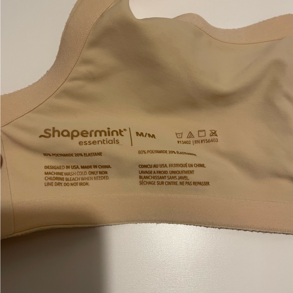 Shapermint Essentials V Neck Wireless Shaping Bra… - image 4